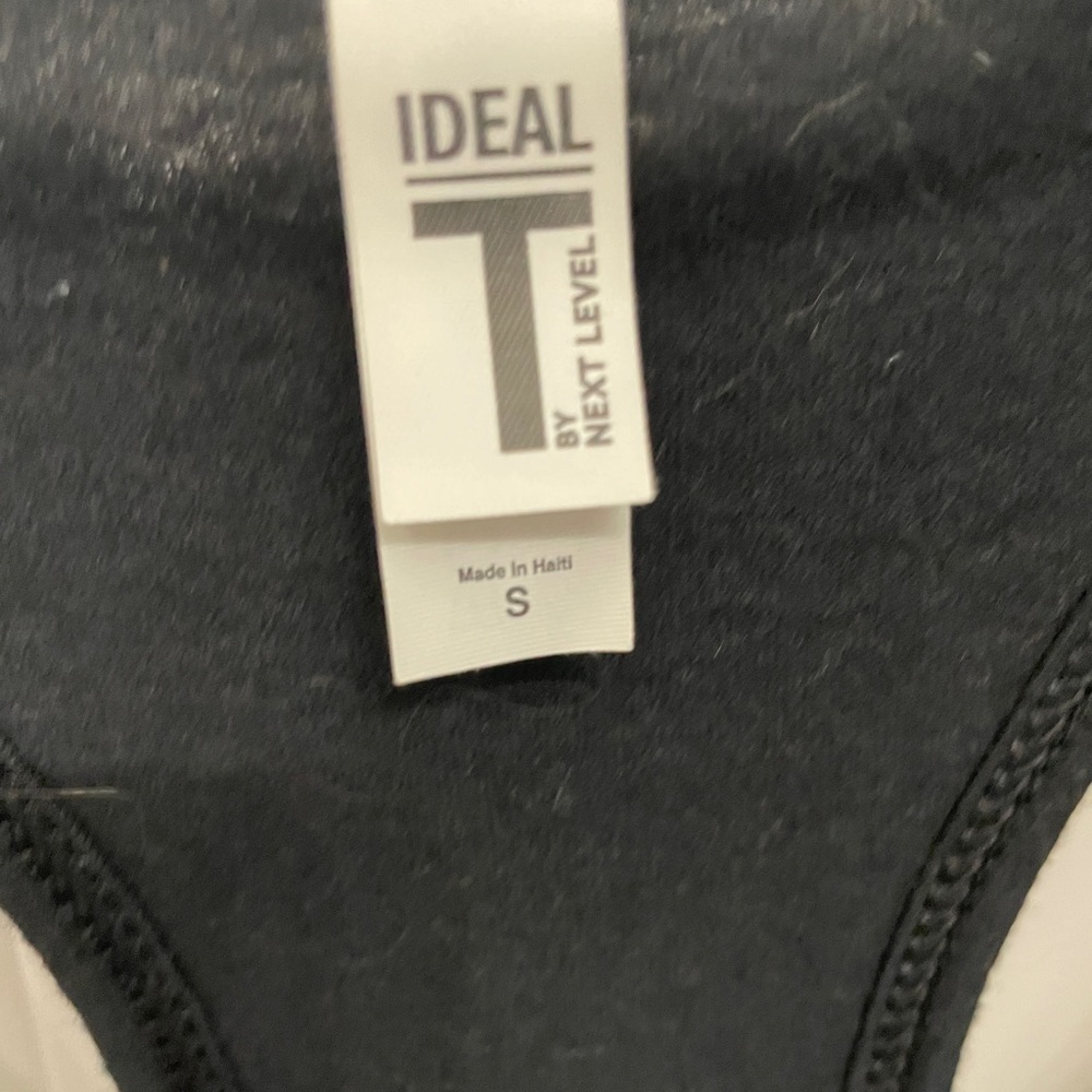 Black Size Small Razorback Tank - Picture 3 of 4